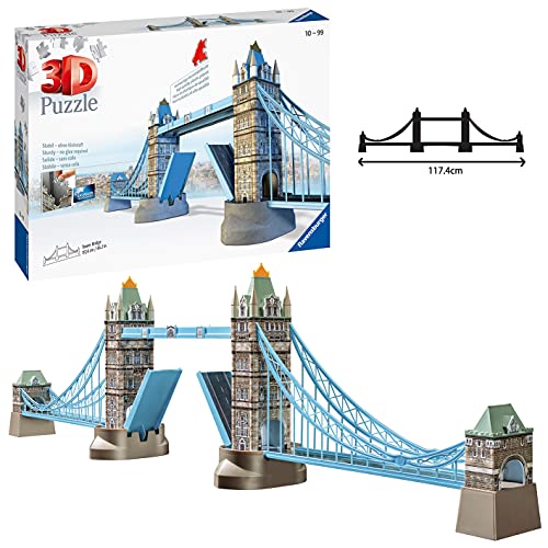 Ravensburger - Puzzle 3D, diseño Tower Bridge (12559 3)