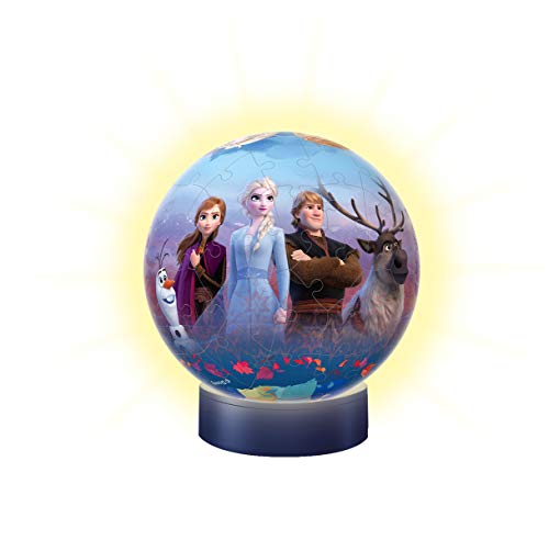 Ravensburger - Puzzle 3D Frozen 2, luz de noche (11141) , color, modelo surtido