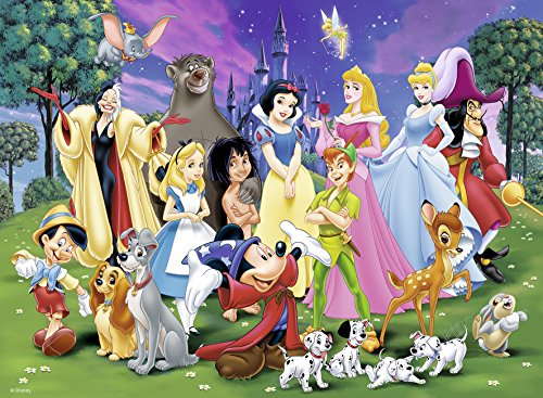 Ravensburger Puzzle, Amigos de Disney, Puzzle 200 Piezas XXL, Puzzles para Niños, Edad Recomendada 8+, Rompecabeza de Calidad