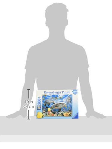 Ravensburger - Puzzle con diseño de "delfines", 300 piezas (13052 8)