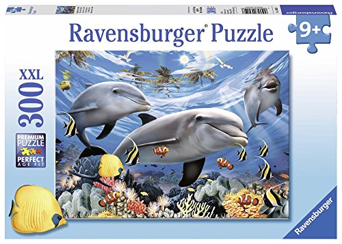 Ravensburger - Puzzle con diseño de "delfines", 300 piezas (13052 8)