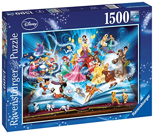 Ravensburger - Puzzle, diseño DCL El Libro mágico de los Cuentos de Disney, 1500 Piezas (16318)