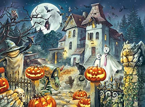 Ravensburger Puzzle, Halloween, Puzzle 300 Piezas XXL, Puzzles para Niños, Edad Recomendada 9+, Rompecabeza de Calidad