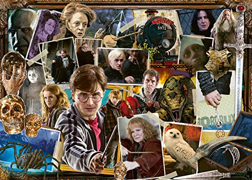 Ravensburger Puzzle Harry Potter, Harry Potter vs Voldemort, Puzzle 1000 piezas, Colección Fantasy, Rompecabezas Ravensburger de Alta Calidad, Jigsaw Puzzle