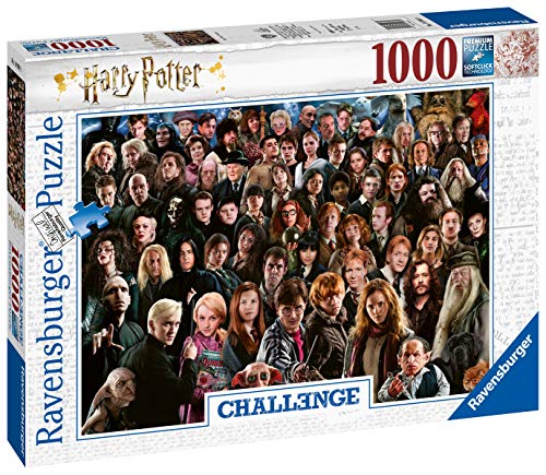 Ravensburger Puzzle Harry Potter, Puzzle 1000 Piezas, Colección Challenge, Impossible Rompecabezas Ravensburger de Alta Calidad, Harry Potter, Jigsaw Puzzle