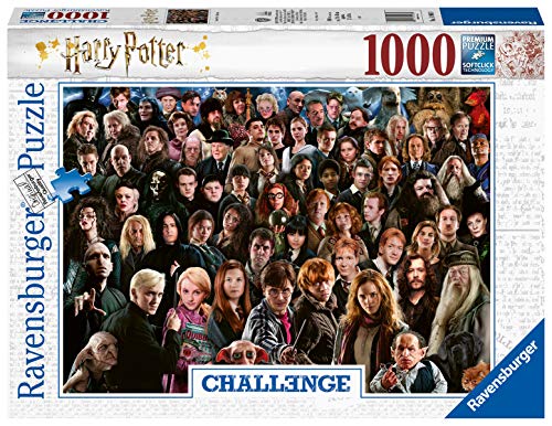 Ravensburger Puzzle Harry Potter, Puzzle 1000 Piezas, Colección Challenge, Impossible Rompecabezas Ravensburger de Alta Calidad, Harry Potter, Jigsaw Puzzle