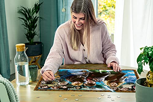 Ravensburger Puzzle Harry Potter, Puzzle 1000 piezas, Colección Fantasy, Rompecabezas Ravensburger de Alta Calidad, Harry Potter, Edad Recomendada 12+