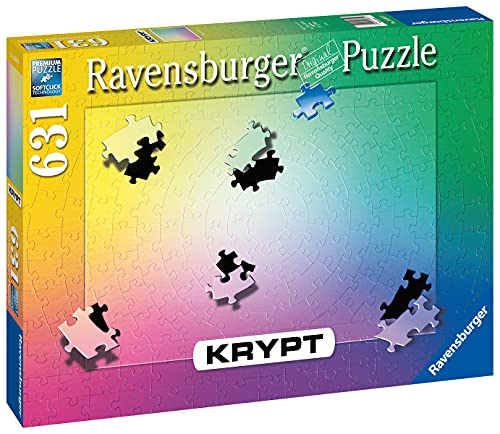 Ravensburger Puzzle, Krypt Puzzle, Gradient, 631 Piezas, Espiral, Puzzle Adultos, Rompecabeza Adultos de Calidad