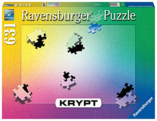 Ravensburger Puzzle, Krypt Puzzle, Gradient, 631 Piezas, Espiral, Puzzle Adultos, Rompecabeza Adultos de Calidad