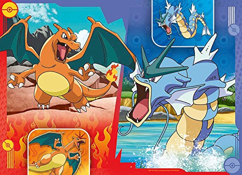 Ravensburger Puzzle, Pokémon, 4x100 Piezas Bumper Pack, Edad Recomendada 5+, Rompecabezas Ravensburger