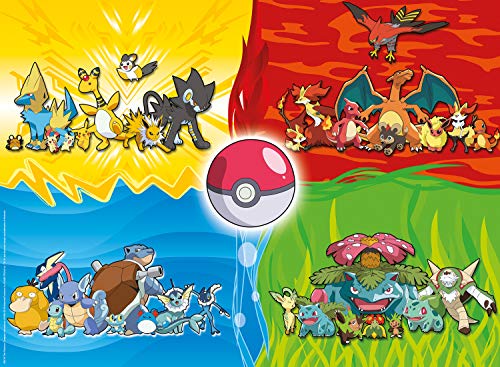 Ravensburger Puzzle, Pokémon, Puzzle 150 Piezas XXL, Puzzles para Niños, Edad Recomendada 7+, Rompecabeza de Calidad