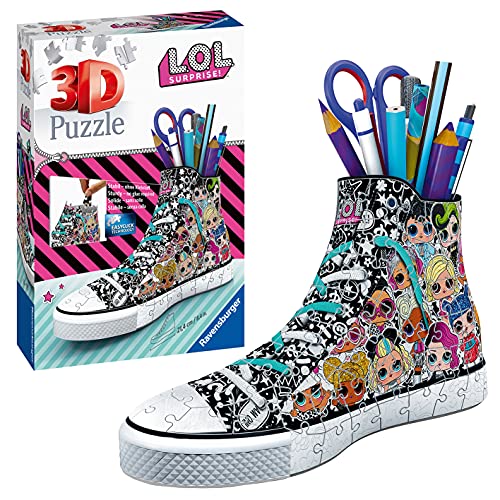 Ravensburger Surprise Puzzle 3D Sneaker L.O.L, Multicolor (11163)