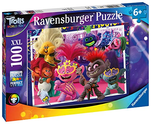 Ravensburger- Trolls Puzzle 100 Piezas XXL (12912)