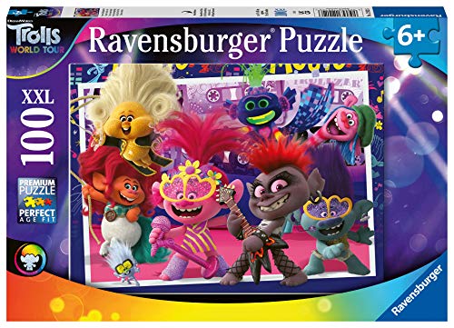 Ravensburger- Trolls Puzzle 100 Piezas XXL (12912)