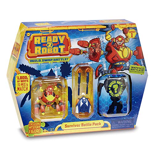 Ready 2 Robot Serie 1 - Battle Pack capsula sorpresa con Lanza Misiles (Giochi Preziosi RED01000)