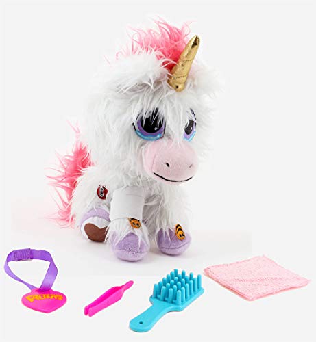 Rescue Runts - Peluche de Unicornio para Adoptar, Color Blanco, 3 años en adelante