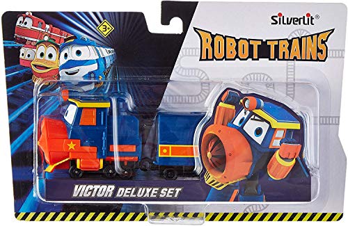 Retrogame Victor Deluxe Set Rocco Giocattoli 20185672 Robo Trains Diecast