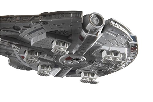 Revell Build & Play 06778 Millennium Falcon, 1:164 Star Wars Modellbausatz für Einsteiger zum Stecken und Spielen, Mehrfarbig