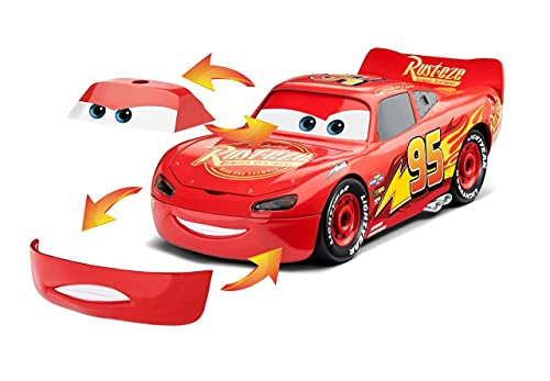 Revell- Lightning Mcqueen (Light&Sound) The Movie Cars 3 Juego de Construction de Coche, 4+ Años, Multicolor, 1:20 Escala (00860)