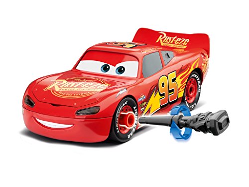 Revell- Lightning Mcqueen (Light&Sound) The Movie Cars 3 Juego de Construction de Coche, 4+ Años, Multicolor, 1:20 Escala (00860)