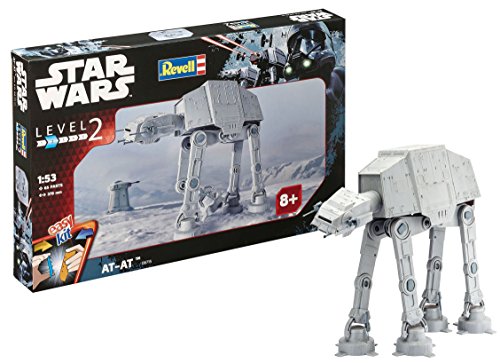 Revell Maqueta Star Wars AT, Easy Kit Modelo, Escala 1:53 (6715)(06715), 37,5 cm de Largo