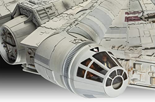 Revell Solo Maqueta Star Wars Millennium Falcon Con Kit Modelo, multicolor, 1:72 Scale (6718)