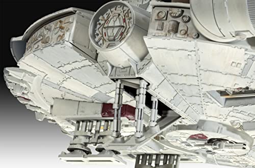 Revell Solo Maqueta Star Wars Millennium Falcon Con Kit Modelo, multicolor, 1:72 Scale (6718)