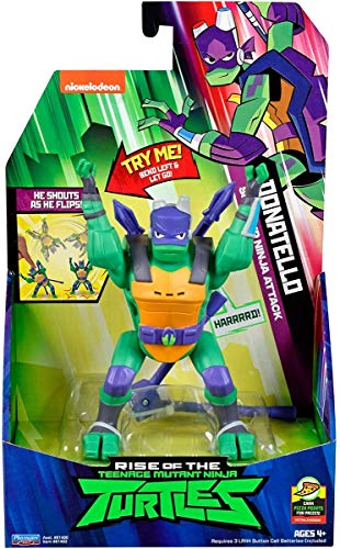 Rise of the Teenage Mutant Ninja Turtles 81402 ROTMNT-Deluxe Donatello - Figura de acción Deluxe de Donatello