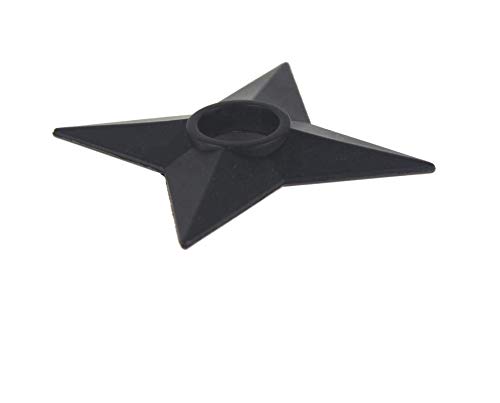 Riviax - Kunai y Shuriken Naruto [8 Pcs] Accesorio de Juguete Disfraz Ninja Shinobi, Cosplay Anime Japonés Boruto, Chuchillo Grande 25 cm y Estrella de Plástico, Armas Regalo Cumpleaños Niño y Adulto