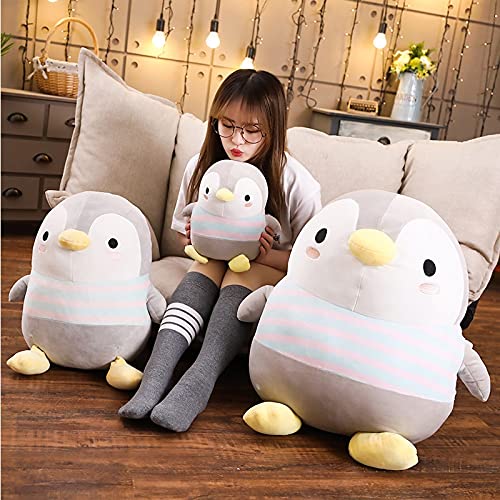 RJGLKS Juguetes de Peluche de pingüino Gordo Gigante, muñeco de Animales de Dibujos Animados de Peluche, Juguete de Moda para niños, bebés, niñas Encantadoras, Regalo de cumpleaños de Navidad, 70 cm