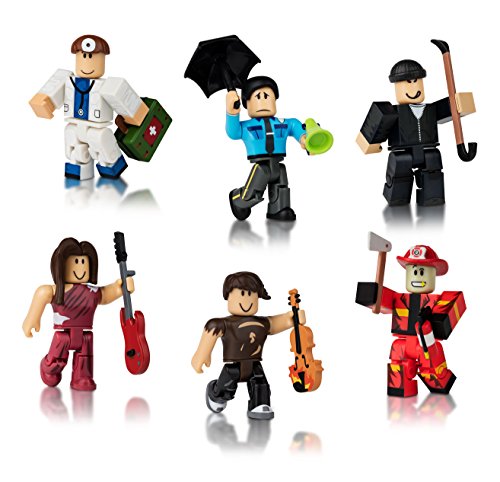 Roblox, Ciudadanos de Roblox, pack de 6 figuras , color/modelo surtido