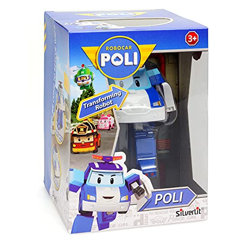 Robocar Poli 83171, Color Poli Robot transformable(Toy Partner Academy