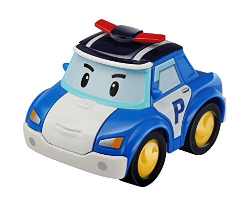 Robocar Poli Coches de Juguete de fricción-Pack 3 héroes Poli, Roy y Amber fieles a la Serie, Desde 3 años, Multicolor (Silverlit 54281)