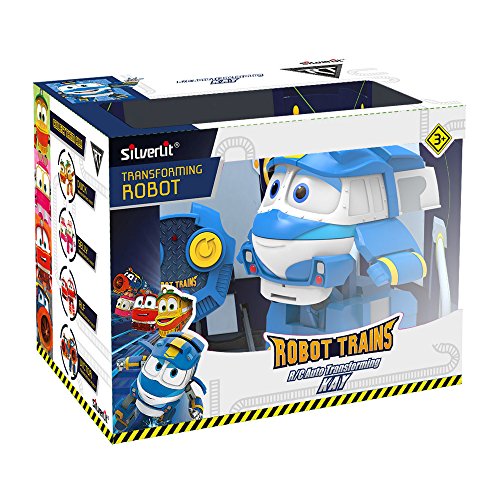 Rocco Giocattoli 80178 – Robot Trains – Kay transformable con Mando a Distancia