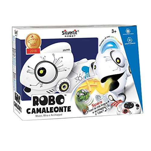 Rocco Giocattoli 88538 – Robo Chameleon, Blanco