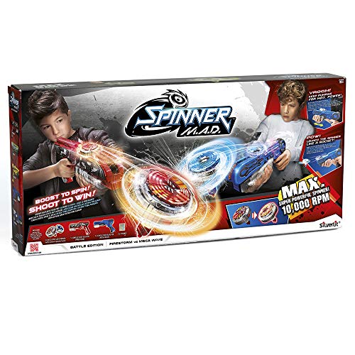 Rocco Giocattoli - Spinner Mad Battle Juego, Multicolor, 86321