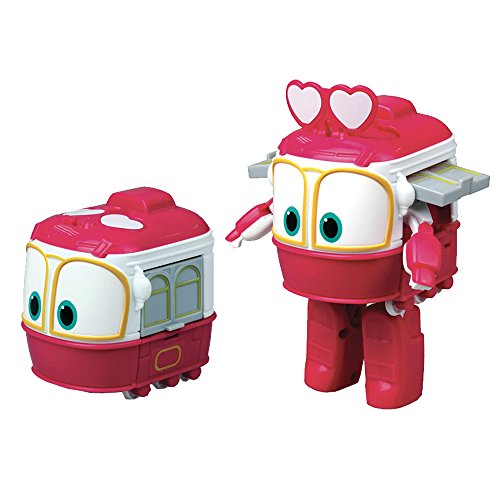 Rocco Juguetes 21737234 – Robot Trains personajes (Duck or Sally), TNF, 10 cm, modelos/colores aleatorios