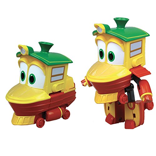 Rocco Juguetes 21737234 – Robot Trains personajes (Duck or Sally), TNF, 10 cm, modelos/colores aleatorios