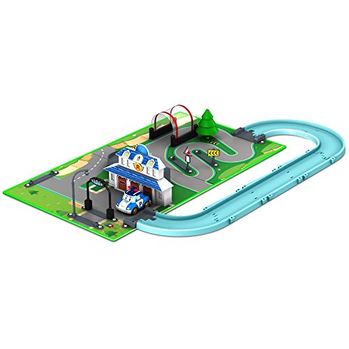 Rocco Juguetes 83280 – Robocar Poli Broom Town Map , color/modelo surtido