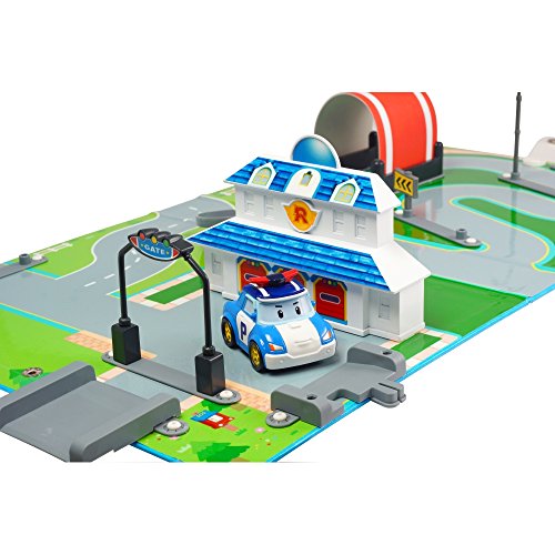 Rocco Juguetes 83280 – Robocar Poli Broom Town Map , color/modelo surtido