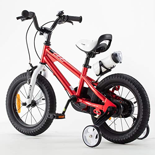 RoyalBaby Bicicletas Infantiles niña niño Freestyle BMX Bicicleta para niños 20 Pulgadas Rojo