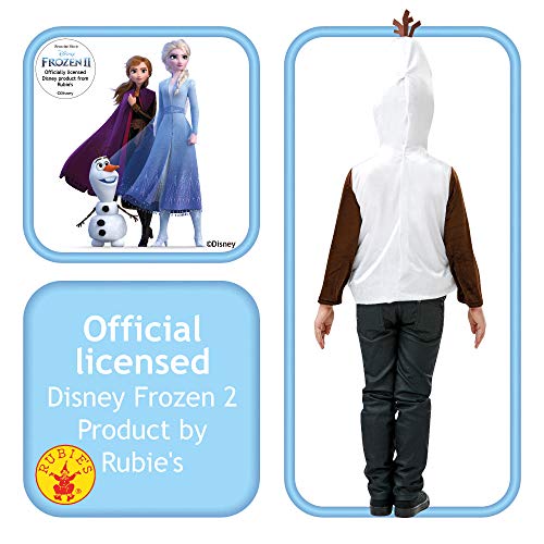 Rubie's 300509 - Disfraz de Frozen 2, unisex, Tamaño Toddler, Edad 2-3 años