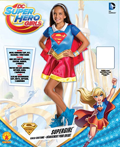 Rubies DC Super Hero Girls 620742s s Super Girl disfraz (Tamaño pequeño)