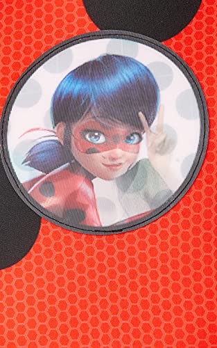 Rubies – Disfraz clásico oficial Ladybug Miraculous, niño, I-300778M, talla M 5-6 años, color rojo