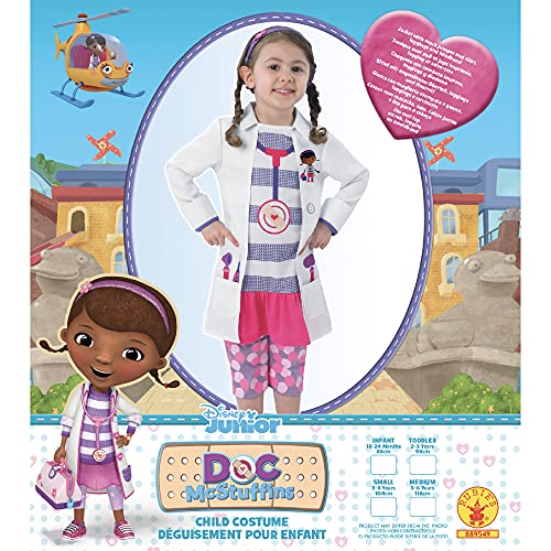 Rubie's - Disfraz de Doctora infantil, 2-3 años (889549-T)