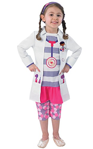 Rubie's - Disfraz de Doctora infantil, 2-3 años (889549-T)