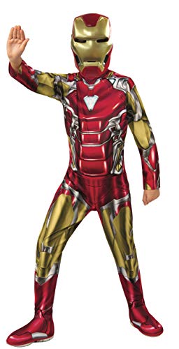 Rubies - Disfraz de Iron Man de los Vengadores de los Vengadores, clásico, para niño, Talla pequeña, Edad 3 a 4, Altura 117 cm