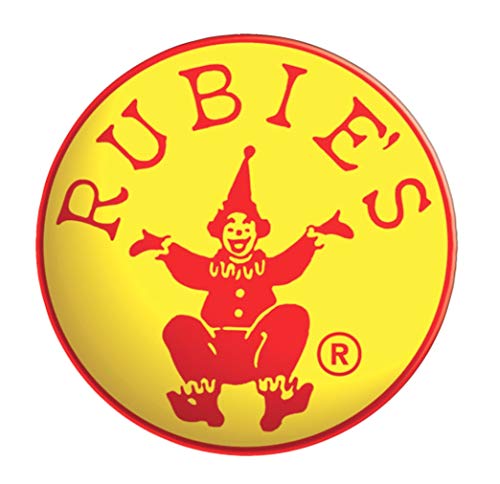 Rubies - Disfraz de ninja rojo con calavera para niño, infantil L (8-10 años)