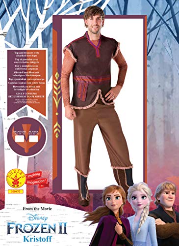 Rubies - Disfraz oficial de Disney Frozen 2, Kristoff Deluxe para adultos, talla XL para hombre