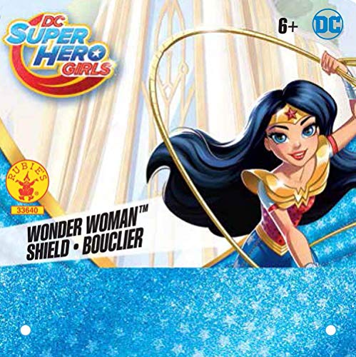 Rubie'S I-33640 – Escudo con purpurina oficial Wonder Woman